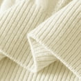 thumbnail image 5 of JTieacloth Winter Warm Sweaters Men Crew Neck Loose Thick Pullover Sweater Sweater Casual Base(White), 5 of 5