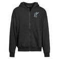 thumbnail image 2 of Men's Levelwear Black Florida Marlins Uphill Cooperstown Collection Core Logo Full-Zip Hoodie, 2 of 3