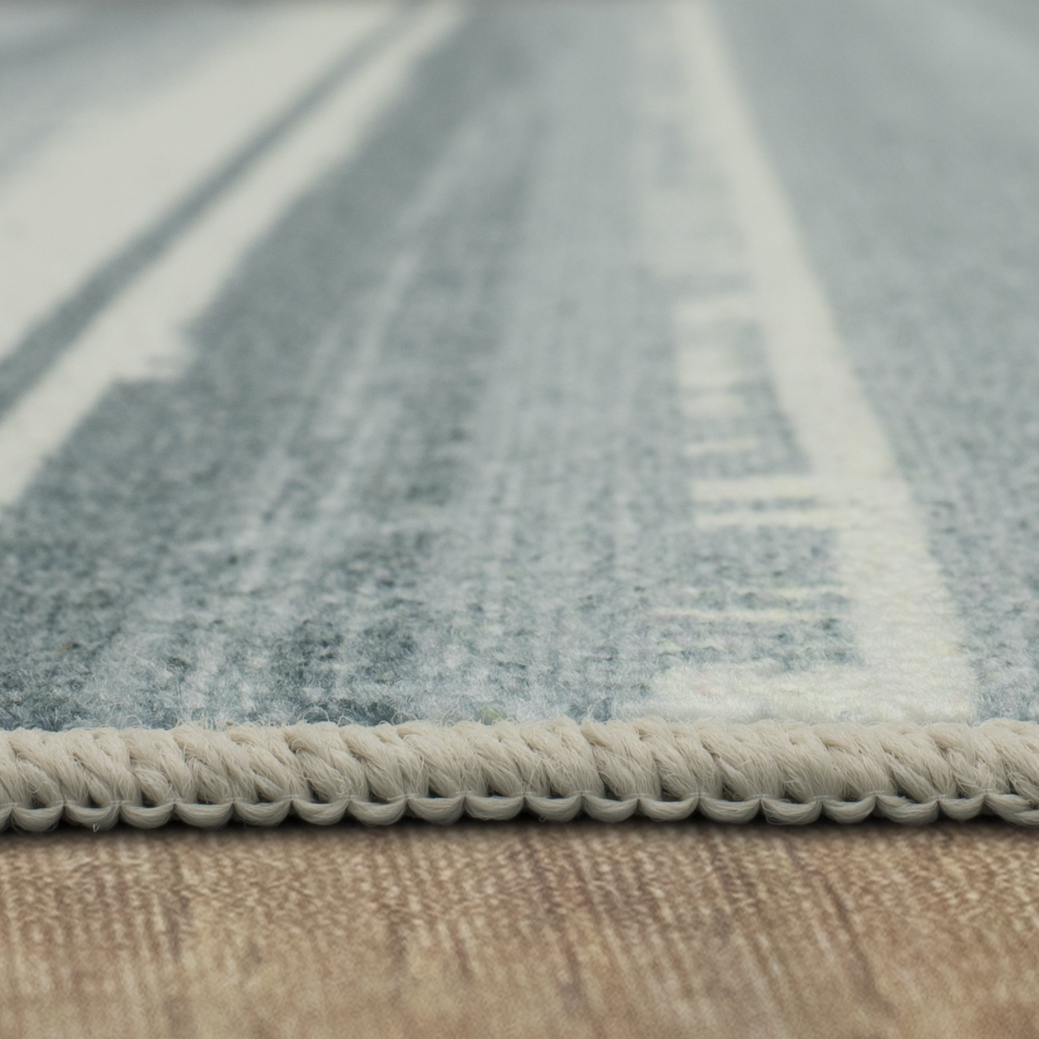 Mohawk Home Avenue Stripe Area Rug, Blue, 7' 6" x 10'