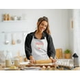 thumbnail image 2 of Hello Hobby 3 PK White Canvas Aprons, 2 of 5