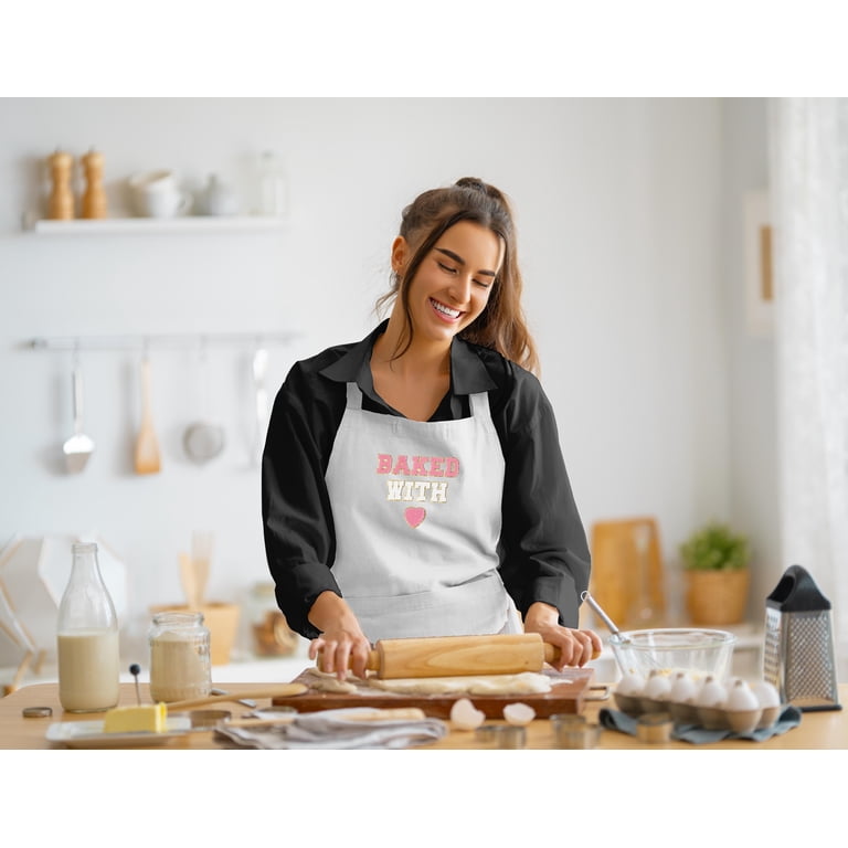 Hello Hobby 3 PK White Canvas Aprons - Walmart.com