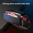 thumbnail image 2 of XXPLKPFA S22, Ergonomic Wired Mouse, Custom Macro Programming, 7 Buttons, 4-Speed DPI, RGB Gamer Desktop Laptop Gaming Mouse, Black, for Windows 98SE/SE/2000/XP/Vista/WIN7/8/10,Black, 2 of 9