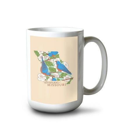 

Lantern Press 15 fl oz Ceramic Mug Preserve Our Planet Collection Treasure and Protect Contour Dishwasher & Microwave Safe