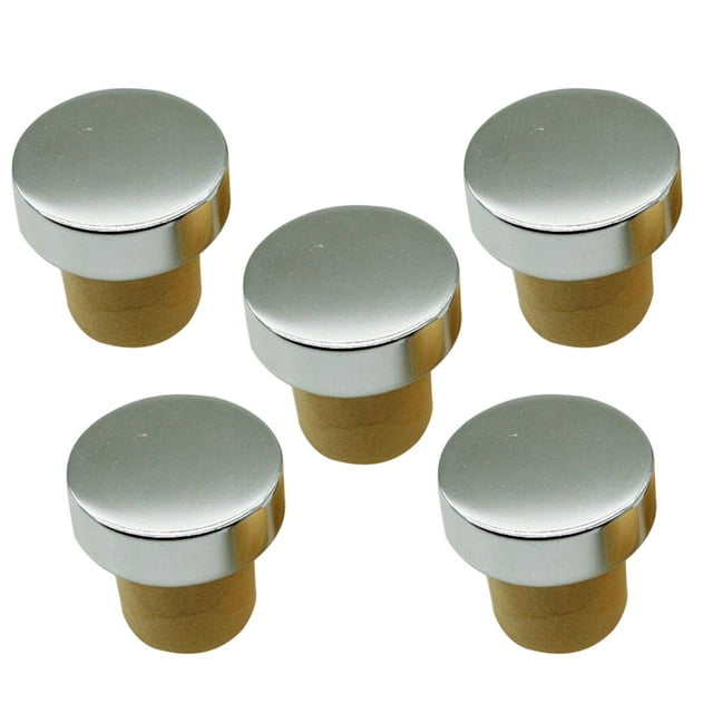 Paquete de 5 Tapones de Vacío Yotijar Tapón de Corcho Reutilizable T de Goma