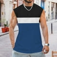 thumbnail image 2 of Cathalem Sleeveless Shirts for Men Basic Tank Tops for Men - Beach Workout Muscle(Purple,XXL), 2 of 4