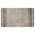 thumbnail image 1 of Absorbent Door Rug Boho Small Rug Non Slip Entryway Throw Area Rug Modern Geometric Doormat Farmhouse Area Rug for Living Room Bedroom Kitchen, 30x17Black/White, 1 of 6