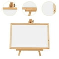 thumbnail image 6 of deevoka Wood Chalkboard Sign with Easel Stand Multifunctional 10.6x6.6inch Board Quick Setup for Cabins, Trailers Tabletop Menu Board White, 6 of 9