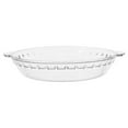thumbnail image 3 of Glass Pie Pan For Baking Round Baking Dish For Dinner Non-Stick Pie Plate With Soft Wave Edge For Apple Pie Pumpkin Pie Pot Pies Transparent 10 Inches, 3 of 8
