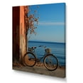 thumbnail image 2 of Designart "Deep Blue Explorer Bike" Bicycle Wall Decor, 2 of 7