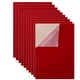 thumbnail image 1 of Bearachild 10 piezas de hojas de terciopelo autoadhesivas, forro de caja de joyería, plantilla de tapicería de fieltro para cajón y cómoda Decoración del hogar Rojo Bearachild HA084295-04, 1 of 6