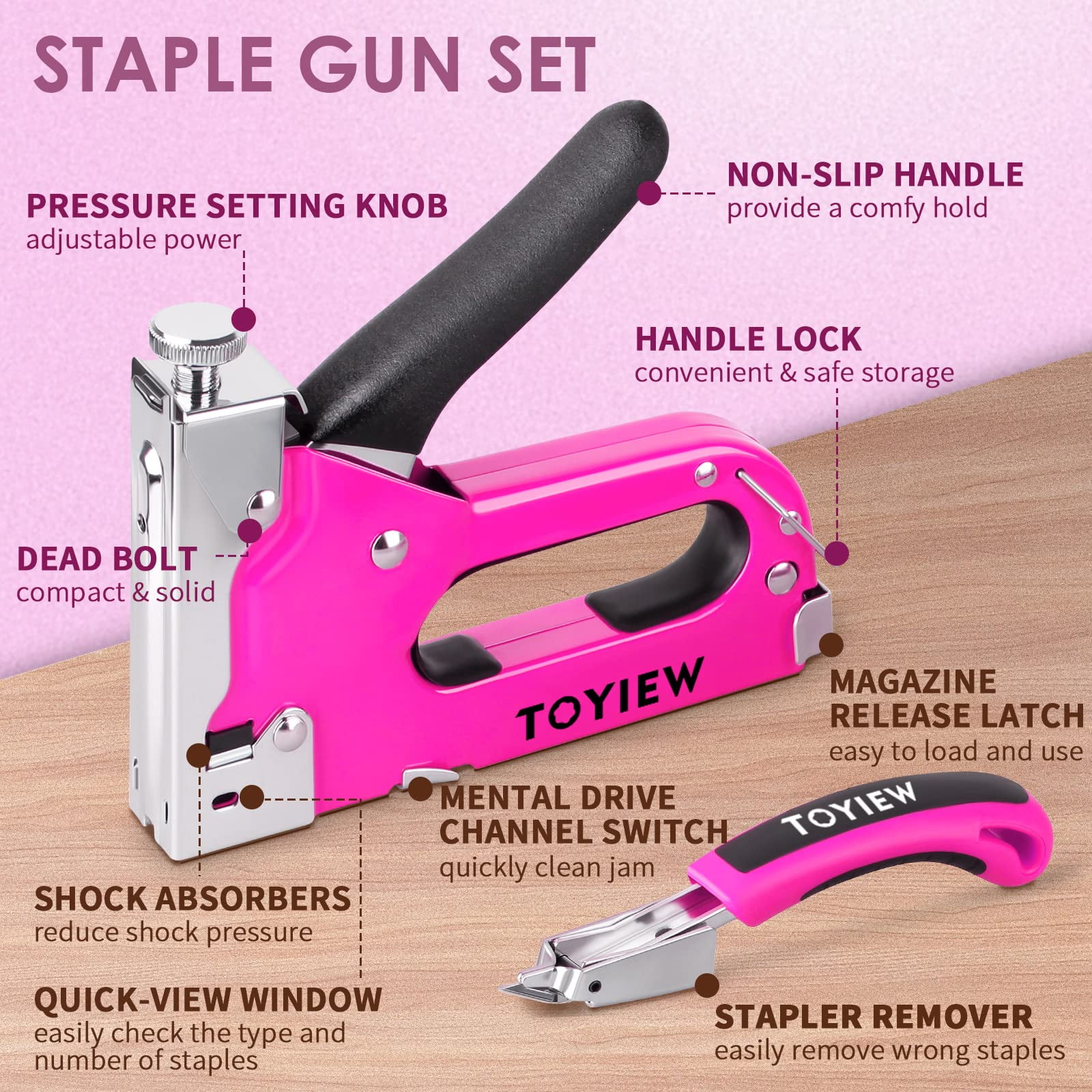 TOYIEW, Tool Set, Perfect for DIY Decoration, 33 Piece
