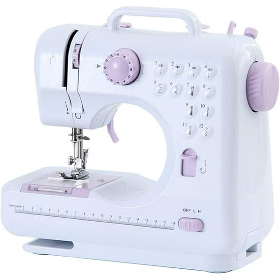VIFERR Portable Sewing Machine, Mini Sewing Machine Handheld Electric Sewing Machines 12 Stitches for Beginners Kids