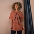 thumbnail image 4 of Effete Feline Claw Marks Scratch Champion T-Shirt, 4 of 4