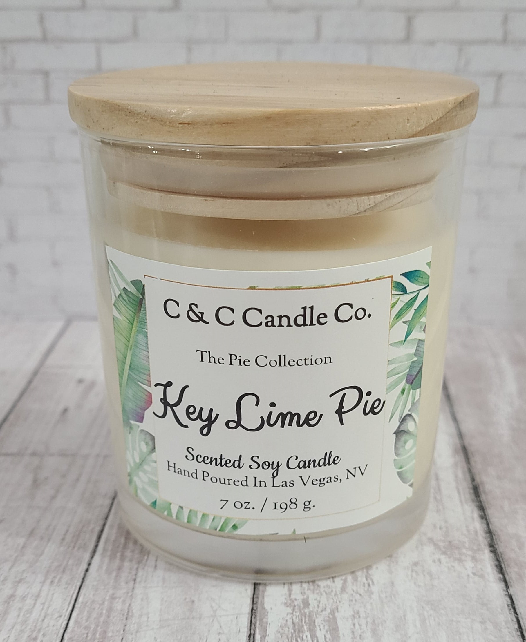 Key Lime Pie 100% Soy Wax Candle