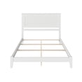 thumbnail image 4 of Nantucket Queen Solid Wood Foundation Bed in White, 4 of 8