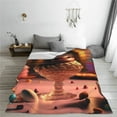 thumbnail image 5 of Vsdgher Colorful Cake Ice Cream Ultra-Soft Micro flannel Blanket Throw Blankets for Couch Sofa, Bed (4 sizes)-80"x60", 5 of 7