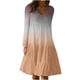 thumbnail image 1 of Vestidos Para Mujer Vestidos Casuales Moda Impresión Cómoda Vestido de Manga Larga Con Cuello Redondo Odeerbi  ODB135352, 1 of 4