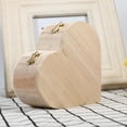 thumbnail image 3 of Caja de Madera ANGGREK en Forma de Corazón para Almacenamiento de Joyas, 3 of 8