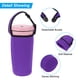 thumbnail image 3 of Uxcell 30oz Soportes para Portabotellas, 2 Paquete de Fundas para Tazas de Café y Botellas de Agua, Púrpura, Verde, 3 of 7
