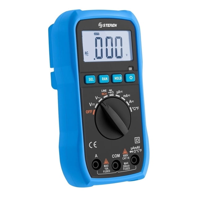 Multímetro Digital Auto Rango Detector De Voltaje | Mul-282 Steren MUL-282