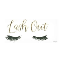 Trademark Fine Art 'Girl Power V Lash Out' Canvas Art by Jenaya Jackson