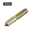 thumbnail image 3 of 3/8-16x2" Hanger Bolts, 8 Pack Double Ended Screws Wood Dowel Screws, 3 of 5