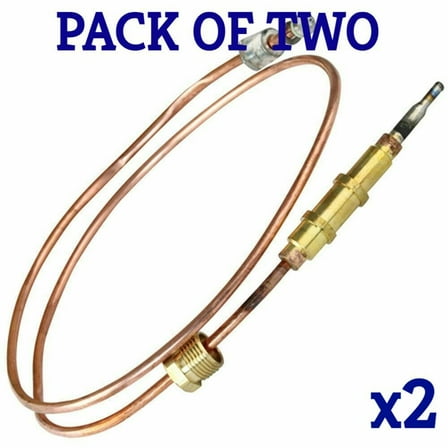 PACK OF TWO  Hearth & Home, Heat & Glo, Heatilator Thermocouple Part #72956
