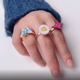 thumbnail image 4 of Anillo giratorio antiestrés para aliviar la ansiedad, ideal para niños, mujeres y niñas., 4 of 7