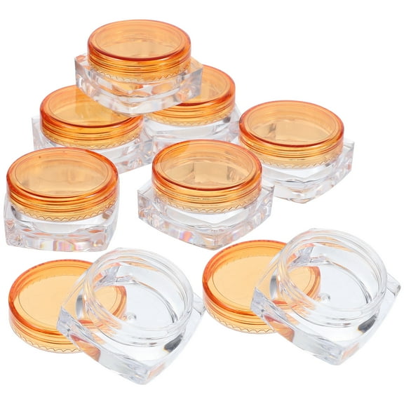 36 Pcs Cosmetic Bottle Buttercream Jar Jars with Lids Lip Balm Containers Travel