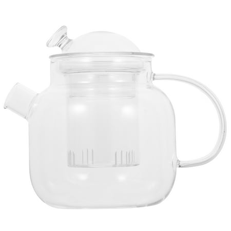 

Office Heat-resistant Glass Teapot Durable Glass Teapot Household Teapot