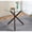 Walnut, variant on Stable Glass and Chrome Leg Table / Effortless Maintenance at Home