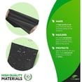 thumbnail image 3 of PUREVACY Poly Mailers 12 x 15.5. In Bulk Pack of 1000 Black, 3 of 6