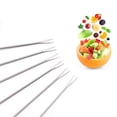 thumbnail image 4 of Brochetas para Barbacoa de Acero Inoxidable Timcorr 6 Piezas Antideslizantes, 4 of 8