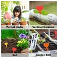 thumbnail image 7 of Uxcell 200pcs Plastic Plant Labels 3.26" x 1.97" Reusable Waterproof & Sun-Proof Garden Tags, White, 7 of 7