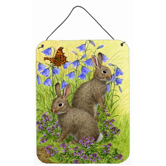 Carolines Treasures ASA2152DS1216 Rabbits Impressions Murales et de Porte