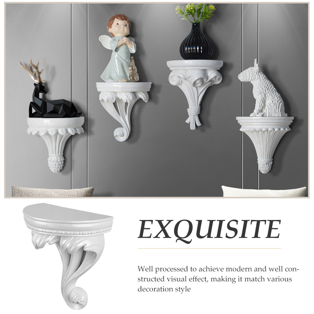 WHAMVOX Wall Shelf Floating Minimalist 1Pcs 7.2X6.7X3.9In