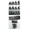 thumbnail image 5 of Mini Cavalry Knights Horse Toys Static Ancient Soldiers Model Toys as Decoration(12 Soldiers + 8 Horses + Cavalrymen ), 5 of 5