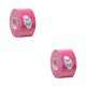 thumbnail image 2 of Wosthever Cinta elástica Soporte muscular Deportes Adhesivo Vendaje Gimnasio Fitness Correa muscular, Rosa 3.8cmx5cm rosa 3.8 cm * 5 cm 2Conjunto, 2 of 6