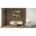 thumbnail image 3 of Concord Panels | Acoustic Slat Wall Paneling - Silver Ash | 94.5” x 5” Each | Wall Soundproofing Panels on Felt Back Board | Interior Sound Absorption - COA1510 (Pack of 6 - 19.7) sqft., 3 of 9