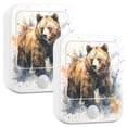 thumbnail image 2 of Bear Night Lights Plug into Wall LED with Auto Light Sensor Warm Light for Kids Hallway Bedroom Living Room Kitchen Bathroom Set of 2, 2 of 7