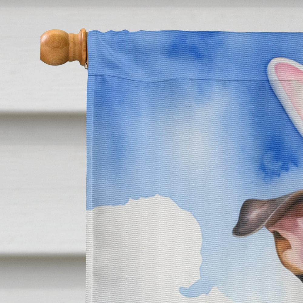 Catahoula Easter Egg Hunt House Flag 28 in x 40 in