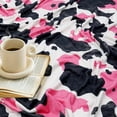 thumbnail image 3 of Cow Print Blanket Soft Cozy Lightweight Throw Blanket for Couch Sofa Bed Living Room Home Decor for Boys Girls Kids Adults Gift 50x60 inch, 3 of 7