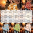 thumbnail image 3 of Cdudpw Kids Boy Girl Crewneck Halloween Sweatshirt Pumpkin Graphic Print Halloween Shirt Long Sleeve Tops(M119-Sky Blue), 3 of 9
