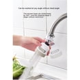 thumbnail image 3 of Grifo con filtro de agua para cocina, grifo con filtro de agua ajustable giratorio de 360 ​​grados, rociador giratorio Flexible para ahorro de agua para el hogar, 3 of 5