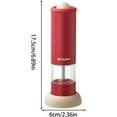 thumbnail image 6 of Electric Pepper Mill - Black Pepper Grinder,Rechargeable Seasoning Mill, Kitchen Gadget with Adjustable Coarseness for Home Kitchen, 6 of 9