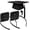 2 Pack, variant on Graduation Cap Headband, Secure Grad Cap Upgrade Insert Hairband, Hat Accessories for Graduates Students Gift, Class of 2026(1PCS)