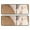 Brown Boho Plant, variant on Kitchen Rugs Sets Of 2,Brown Boho Plant Pattern Anti Fatigue Kitchen Mat Rugs Non Slip Washable,Decorative Kitchen Floor Mats for Kitchen,Sink,Laundry,17"x47" 17"x47"