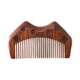 thumbnail image 1 of Peine de madera para desenredar y peinar – Peine de madera natural de dientes finos de bolsillo pequeño para mujer, 1 of 5