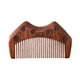 thumbnail image 1 of Peine de madera para desenredar y peinar: pequeño peine de bolsillo de dientes finos de madera natural para mujer., 1 of 5