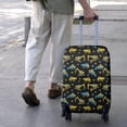 thumbnail image 3 of Cartoon Construction Vehicles Stars Luggage Cover Fashion Suitcase Cover Baggage Covers Fit 25-28 Inch Luggage (Go Travel), 3 of 5